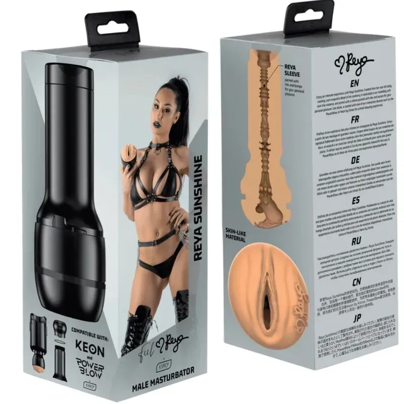 Kiiroo Feel Reya Sunshine | Masturbador Realista Stars Collection