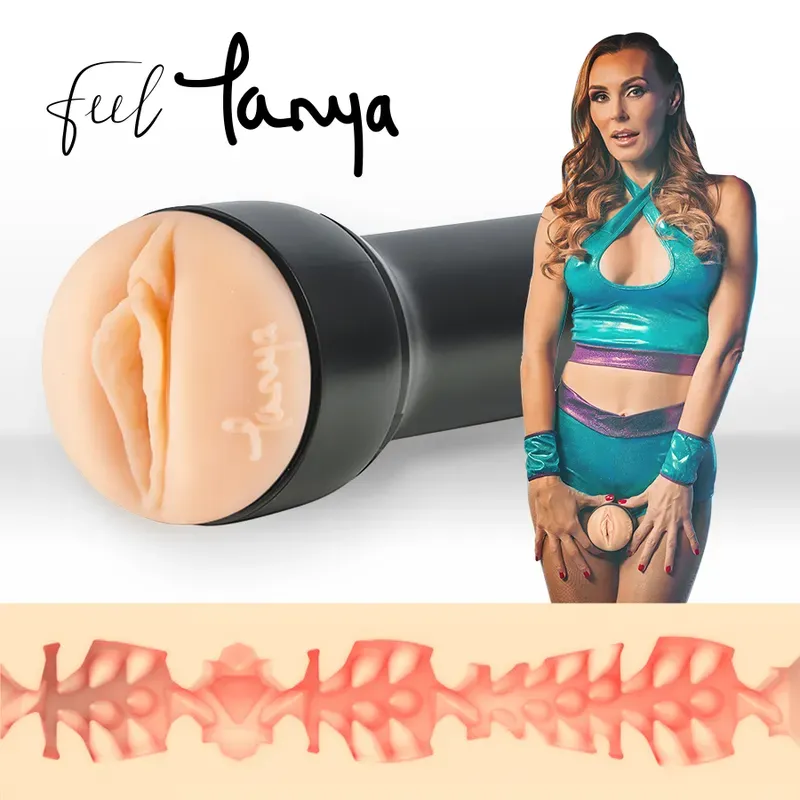 Kiiroo Feel Tanya Tate | Masturbador de Vulva Realista Stars Collection
