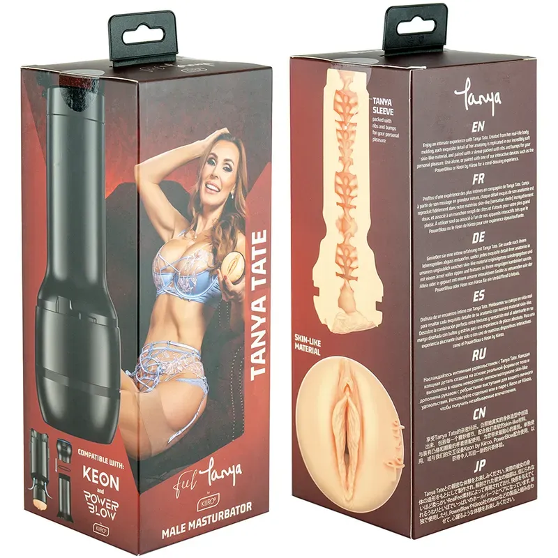 Kiiroo Feel Tanya Tate | Masturbador de Vulva Realista Stars Collection