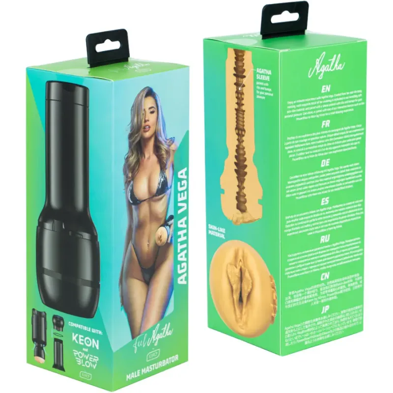 Kiiroo Feel Agatha Vega | Masturbador Realista Stars Collection