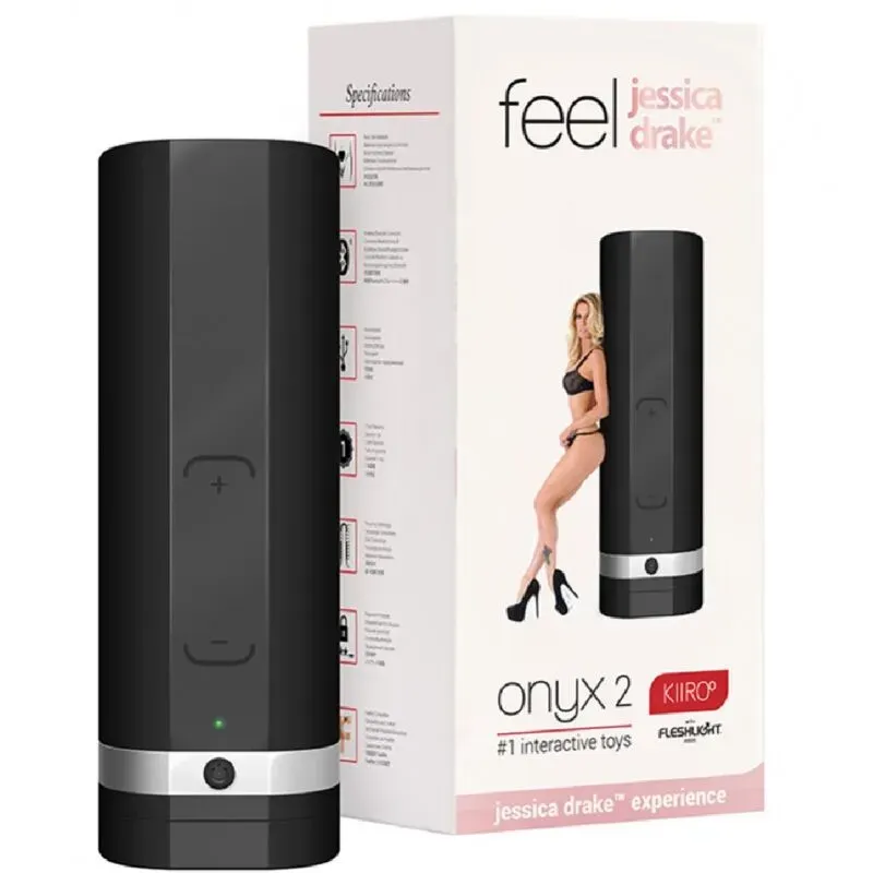 Kiiroo Onyx+ Jessica Drake | Masturbador Interactivo Premium