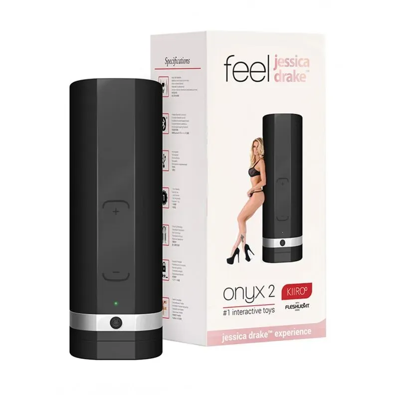 Kiiroo Onyx+ Jessica Drake | Masturbador Interactivo Premium