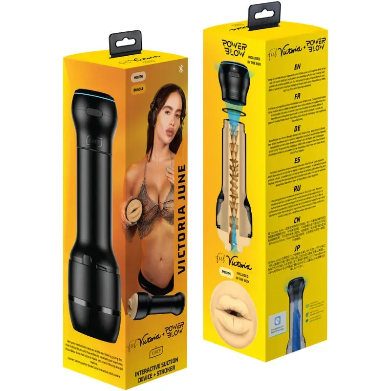 PowerBlow & Feel Victoria June Set Interactivo Kiiroo