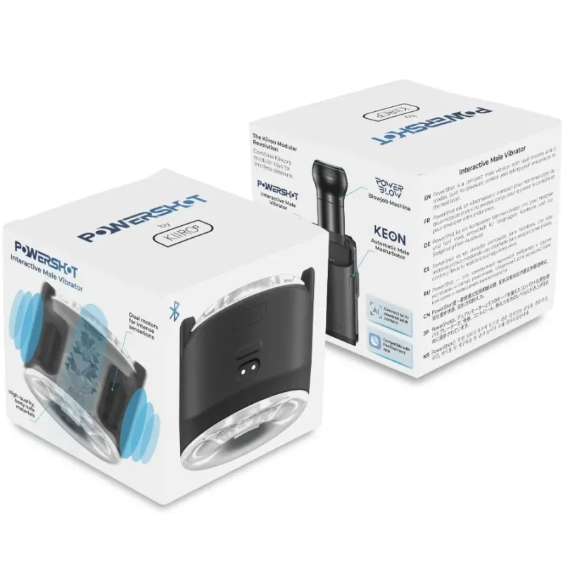 Kiiroo PowerShot | Vibrador Masculino de Bolsillo e Inteligente