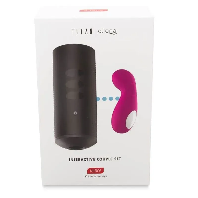 Set Kiiroo Titan & Cliona | Placer para Parejas a Distancia