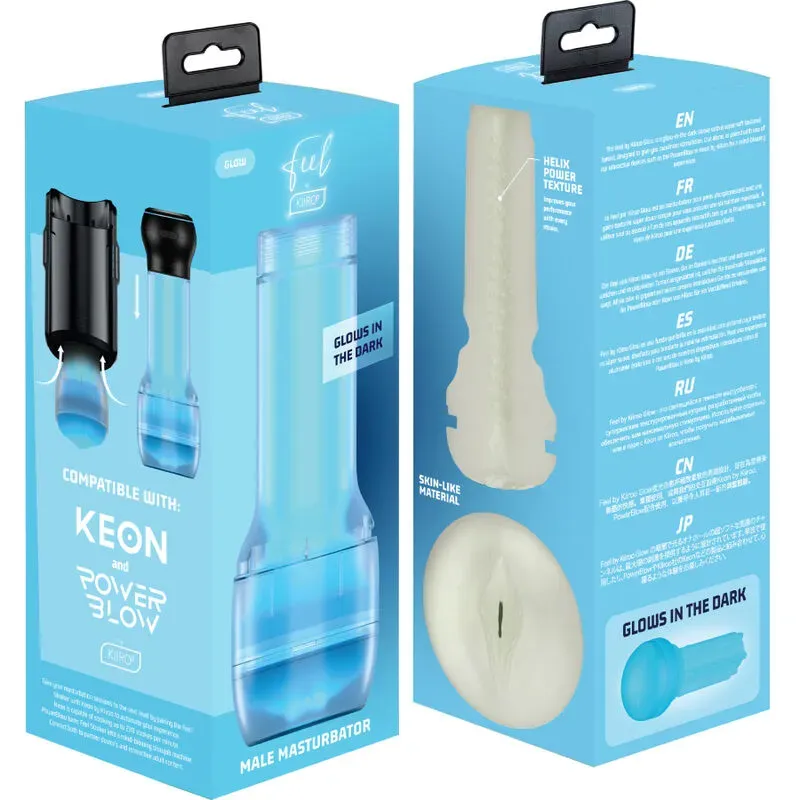 Kiiroo Feel Glow | Masturbador que Brilla en la Oscuridad