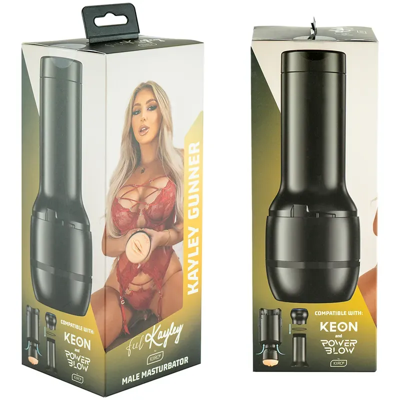 Kiiroo Feel Kayley Gunner | Masturbador Realista Stars Collection